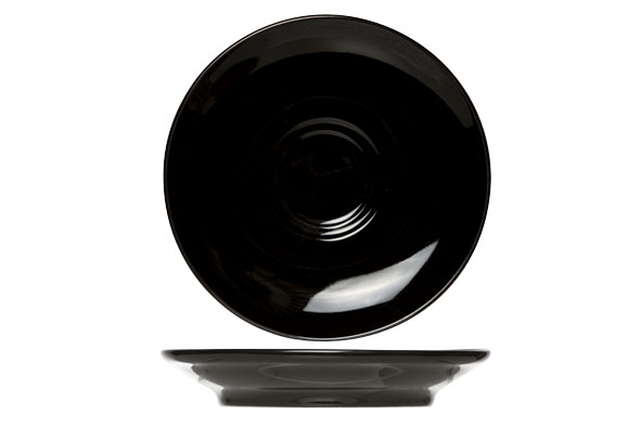 Barista Untertasse 13cm schwarz